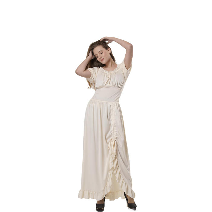 Vestido Renacentista Mujer – Campesina Gótica Medieval Halloween