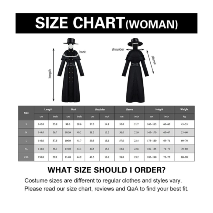 Disfraz de Médico de la Peste para Mujer Estilo Steampunk Compra