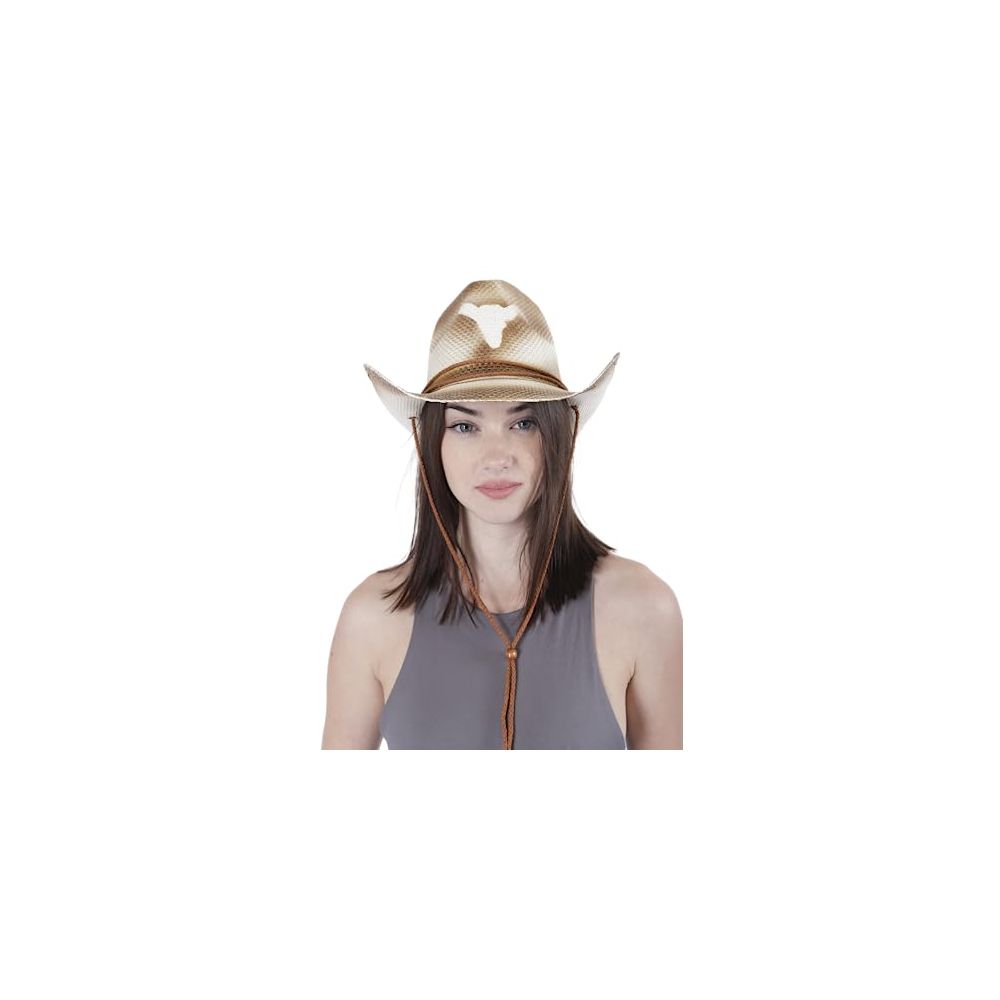 Sombrero Cowboy Verano de Paja ( Unisex )