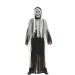 disfraz esqueleto hombre, túnica desgarrada Halloween, disfraz con máscara esqueleto, disfraz terror clásico