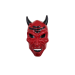 Máscara de demonio para adultos, complemento ideal para eventos de Halloween.