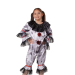 disfraz de payaso infantil inspirado en IT, disfraz Halloween niño niña, mono payaso terrorífico unisex, disfraz circo oscuro