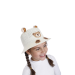 Sombrero infantil con diseño de oso, accesorio divertido y cómodo para niños.