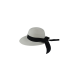 Sombrero de verano para mujer con lazo decorativo, estilo elegante y romántico, ideal para eventos o uso diario.