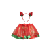 Set Navideño Infantil – Falda Tutú y Diadema de Reno
