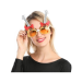 Gafas con forma de guitarra, accesorio perfecto para disfraces musicales y fiestas temáticas.