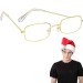 Gafas Metálicas de Papá Noel