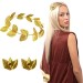 Corona Laurel Romana + 1 Par de clips de hojas