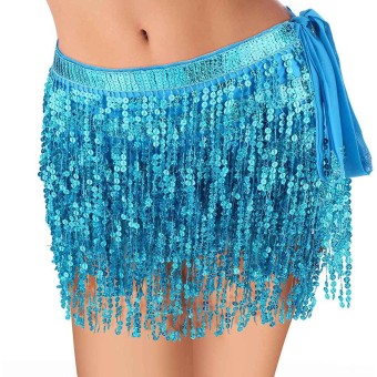 Falda Danza del Vientre Talla Unica (Mujer)