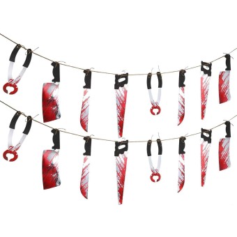 Pack de 2 Guirnaldas de Cuchillos