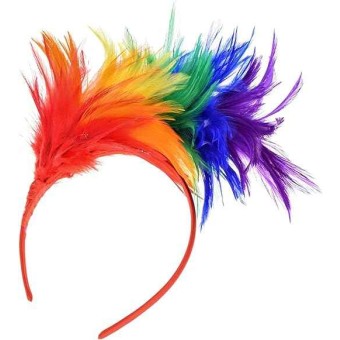 Tocado de Disfraces 20s para Mujer, Pluma Disfraz Vintage para Fiestas de Carnaval