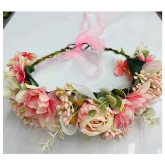 Tocado de Flores (Adulto y Niña)