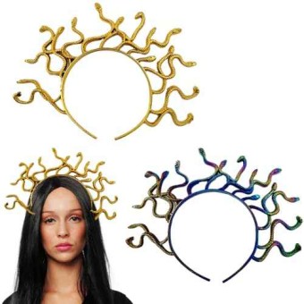 2 Diademas de Serpientes/Medusas