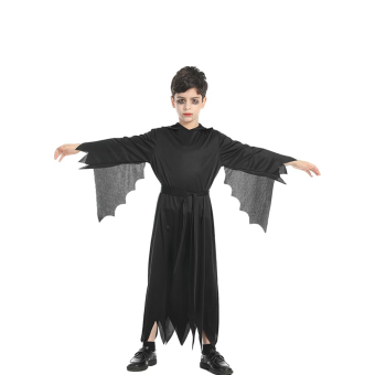 Disfraz infantil de Scream, traje completo sin máscara para Halloween y fiestas temáticas de terror.