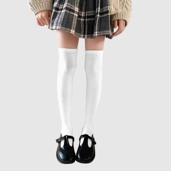 1 Par de Calzas Lisa Talla Única Infantil)