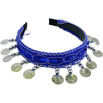 Diadema con Monedas de Danza del Vientre