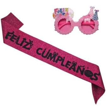 Pack Cumpleaños Banda + Gafas