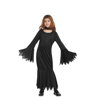 Disfraz de Morticia Addams  ( Infantil)