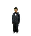Disfraz infantil de Jack Skellington, traje completo para Halloween y fiestas temáticas.