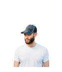 Gorra de béisbol unisex talla única con visera precurvada y cierre ajustable