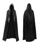 Capa con capucha unisex para disfraces de Halloween y carnaval.