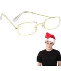 Gafas Metálicas de Papá Noel