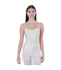 Maillot de tirantes finos para mujer, ideal para danza y teatro