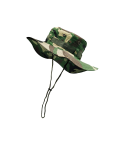 Sombrero de pescador militar con estampado camuflaje, talla única para adulto, ideal para pesca, senderismo y actividades al aire libre.