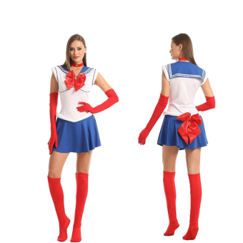 Disfraz Sailor Moon-Cosplay Poder Lunar Mujer