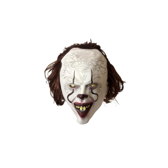 Máscara de látex para adulto inspirada en Pennywise – Payaso IT Halloween