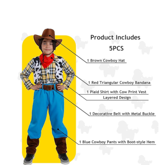 Disfraz de Vaquero Woody con Sombrero - Aventura del Lejano Oeste