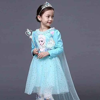 Accesorios de Princesa Guantes+Corona+Varita+Trenza (Infantil)