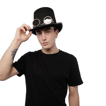 Gafas Steampunk Vintage Góticas para Adulto – Estilo Victoriano con Lentes Oscuros