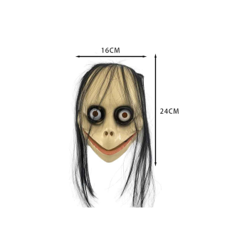 Máscara de Momo Realista para Halloween – Terror Adulto