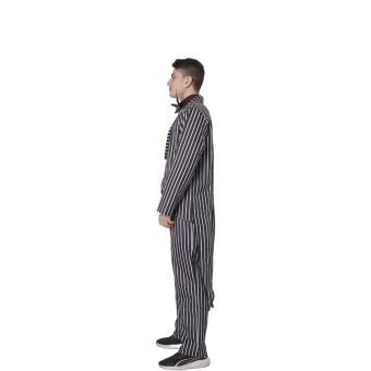 Disfraz Hombre Rayas Terror – Inspirado en Jack Skellington Halloween Carnaval
