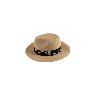 Sombrero Panamá Unisex Diseño Palmeras – Plegable, Transpirable y Veraniego