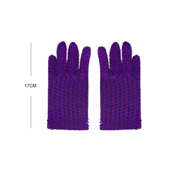 Guantes de Lentejuelas Brillantes para Fiesta y Disfraces – Adultos/Niños