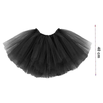 Pack de Tutu de Viuda Mujer- Diadema Elegante para Fiestas y Disfraces