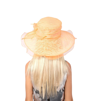 Sombrero de Boda Floral de Encaje – Elegancia Atemporal para Adultos