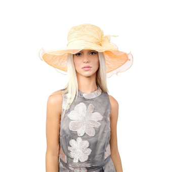 Sombrero de Boda Floral de Encaje – Elegancia Atemporal para Adultos