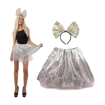Set de Tutú y Diadema para Mujer – Disfraz Original para Carnaval y Fiestas