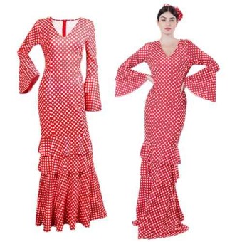 Vestido de Sevillanas Adulto ( Talla Única)