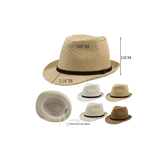 Sombrero Borsalino Unisex con Cinta – Estilo Clásico y Protección Solar
