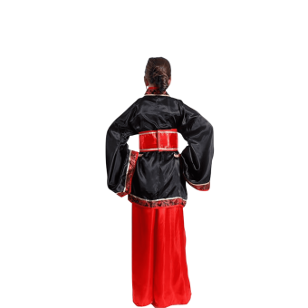 Disfraz Hanfu para Niñas – Traje Chino con Cárdigan y Cinturón