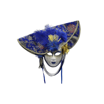Máscara Veneciana para Carnaval y Halloween – Diseño Elegante y Colorido, Ideal para Fiestas y Fantasía