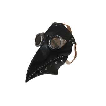 Máscara de Peste Negra para Adulto – Diseño Pico Largo Estilo Médico Plaga