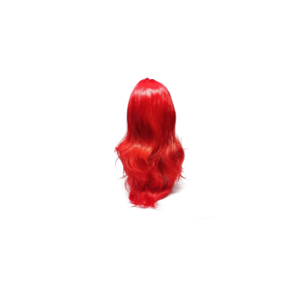 Peluca Larga Rizada Roja de Cosplay (Sirenita)