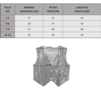 Chaleco de Lentejuelas ( Infantil )