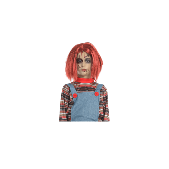 Peluca Muñeco Diabólico Talla Única Infantil