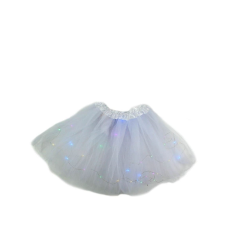 Falda de Tul con Luces LED Mujer – Tutu Largo de 40cm